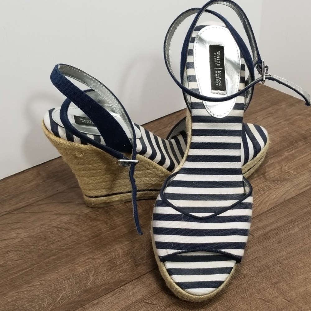 White House Black Market Espadrilles, Size 8.5